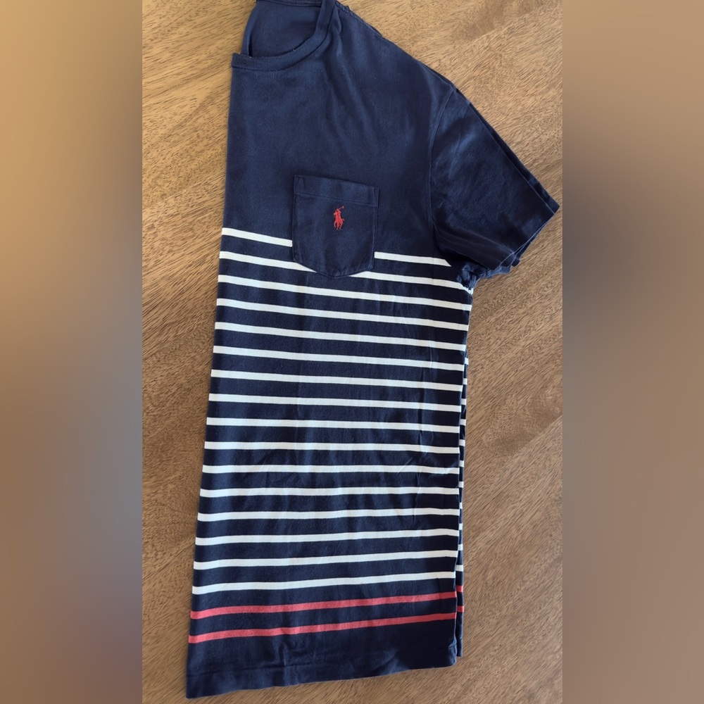 Ralph Lauren Classic Stripped T-shirt, Men’s XL-TG